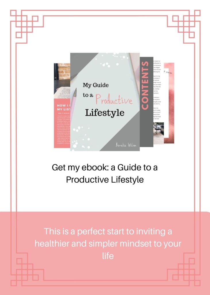 How to live a productive lifestyle free ebook