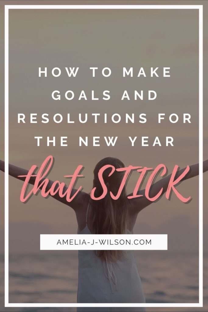goals and resolutions for the new year