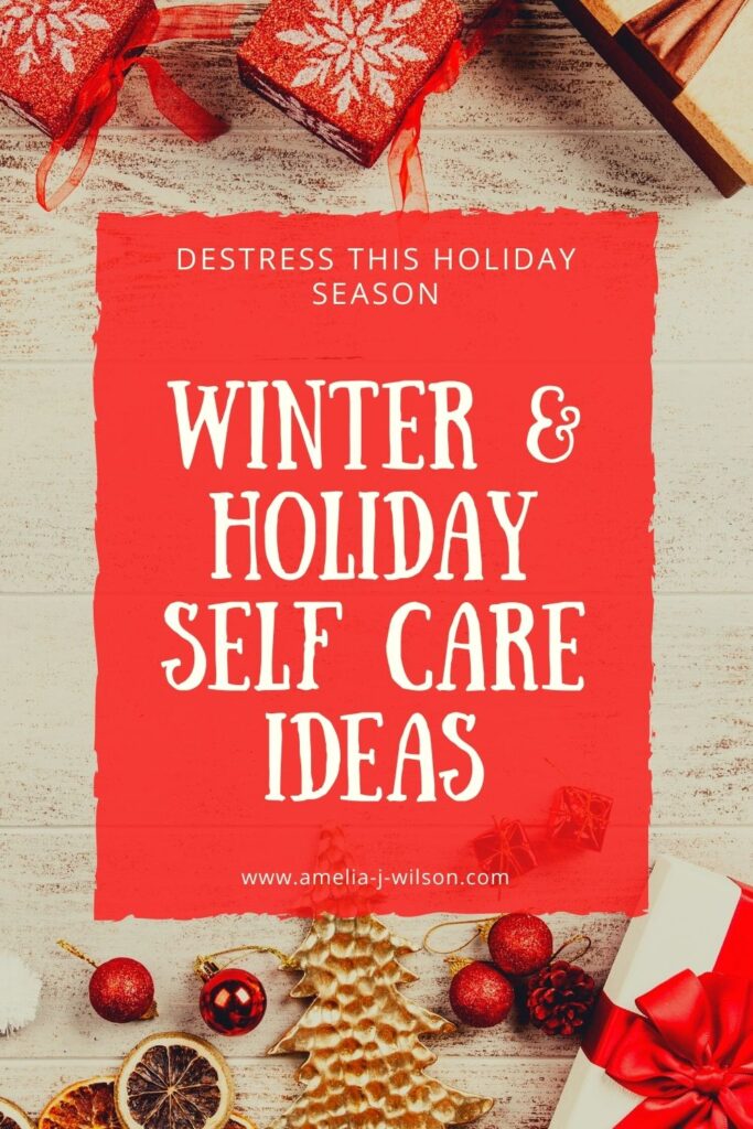 winter and holiday self care ideas