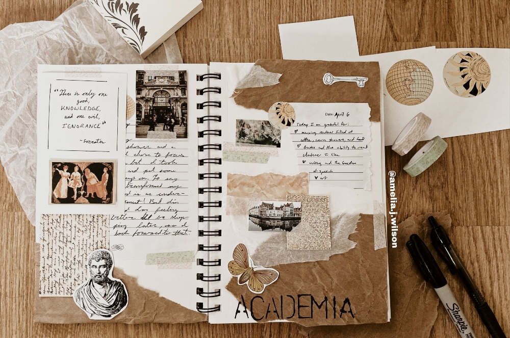 Scrapbook, Art and Journaling Page Ideas