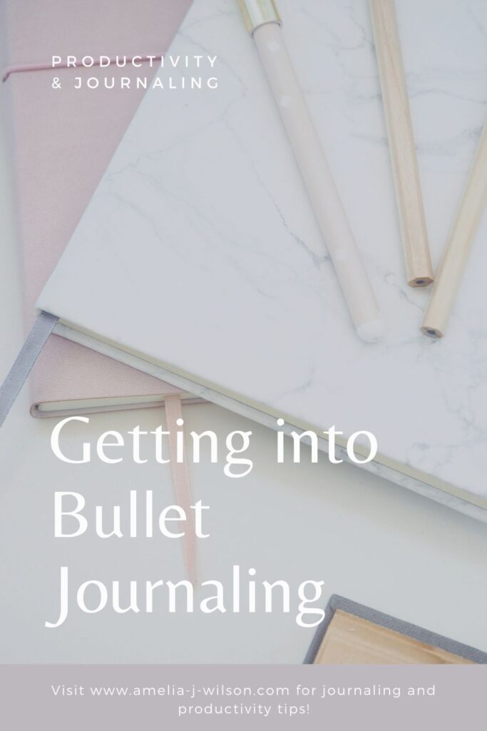 getting into bullet journaling